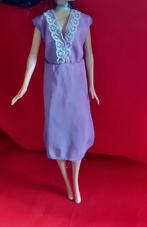 Robe poupée barbie parme et dentelle, Enlèvement ou Envoi, Utilisé, Poupée