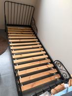 Ikea meegroeibed minnen zwart, Kinderen en Baby's, Ophalen, Zo goed als nieuw, Lattenbodem