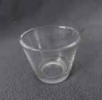 Glazen kandelaars (roze + transparant), Ophalen, Zo goed als nieuw, Overige materialen, Minder dan 25 cm