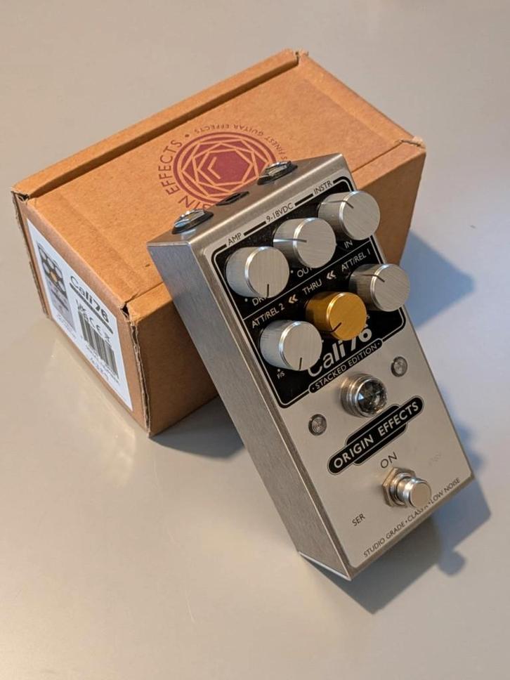 Origin Effects Cali76 Stacked Edition Compressor, Musique & Instruments, Effets, Compresseur, Enlèvement ou Envoi