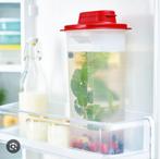 Tupperware 2 liter vierkant schenkkan, Huis en Inrichting, Keuken | Tupperware, Ophalen of Verzenden, Nieuw