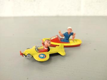 2 Corgi Popeye voertuigjes beschikbaar voor biedingen
