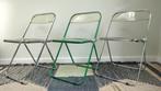 3 chaises Castelli PLIA de Giancarlo Piretti, Utilisé, Enlèvement ou Envoi
