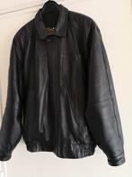 Heren blouson echt leder maat L, practice niet gedragen zo g, Ophalen, Zo goed als nieuw, Maat 52/54 (L), Zwart