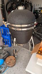Yakiniku kamado XL met onderstel / zijtafels, Tuin en Terras, Houtskoolbarbecues, Ophalen, Gebruikt, Yakiniku, Met accessoires