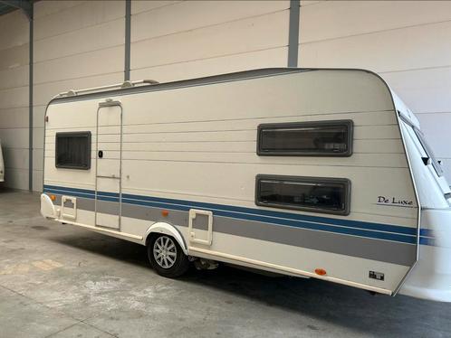 Caravan hobby stapelbedden, Caravans en Kamperen, Caravans, Particulier, tot en met 6, 1000 - 1250 kg, Rondzit, Hobby, Omvormbare zithoek