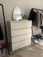 Ikea Malm kast met 4 lades, Ophalen, Kunststof, Gebruikt, 100 tot 150 cm