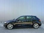 Audi A3 S-line essence automatique 150ch, 5 places, Carnet d'entretien, Cuir, Noir