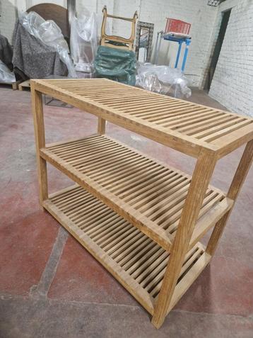 commode en teck, Teck, Moins de 100 cm, Comme neuf, 100 à 150 cm