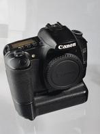 Canon EOS 30D met grip + EOS D60 + oplader + 2x CFcard, Audio, Tv en Foto, Spiegelreflex, Canon, Gebruikt, 8 Megapixel
