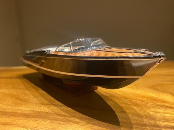 Grand Riva Iseo Maquette de luxe 70 cm echt hout, Hobby en Vrije tijd, Modelbouw | Boten en Schepen, Nieuw, Groter dan 1:32, Ophalen of Verzenden
