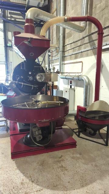 Torréfacteur de café Vittoria 60kg rénové à neuf, Enlèvement