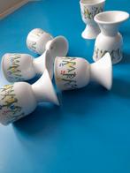 6 eierdopjes, Ophalen of Verzenden