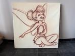 Tekening op doek Tinkerbell Disney, Antiek en Kunst, Ophalen