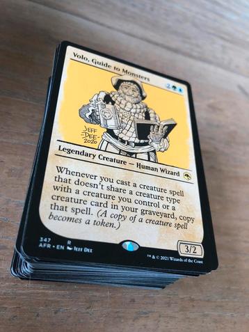 Magic the gathering deck blue green beschikbaar voor biedingen