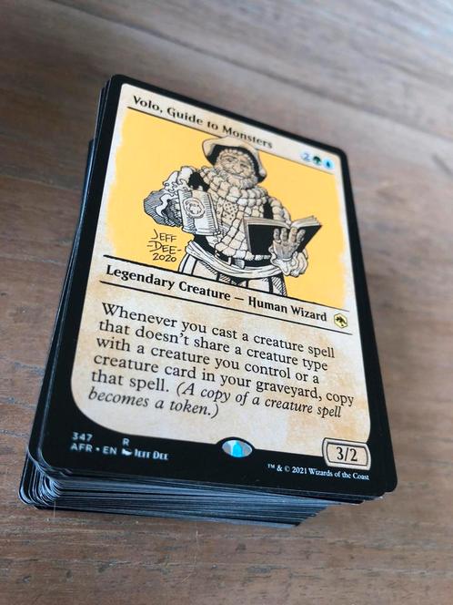 Magic the gathering deck blue green, Hobby en Vrije tijd, Verzamelkaartspellen | Magic the Gathering, Zo goed als nieuw, Speeldeck