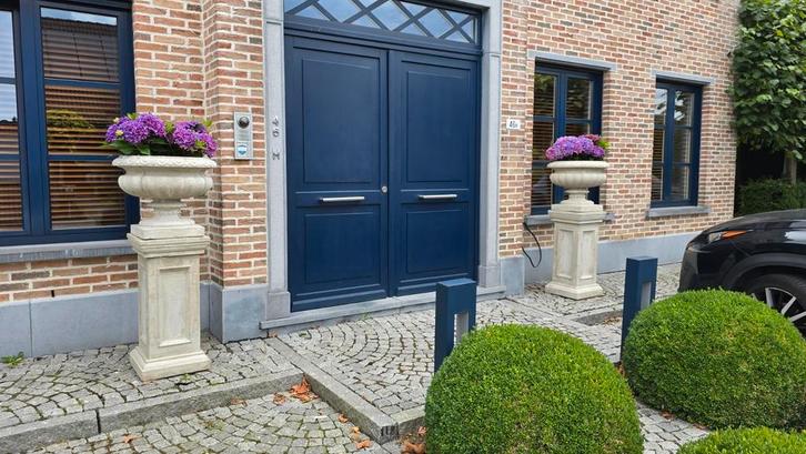 Betonnen sokkels en bloempotten in diverse maten Nederland, Tuin en Terras, Tuinbeelden, Nieuw, Overige typen, Beton, Ophalen