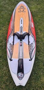 Windsurf starboard wave quad Wood 76ltr. Perfecte staat, Sports nautiques & Bateaux, Enlèvement ou Envoi, Comme neuf, Avec aileron(s)