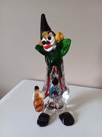 Clown in muranoglas, Ophalen