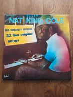 33 T dubbele vinyl Nat King Cole, Overige formaten, 1960 tot 1980, Jazz en Blues, Gebruikt