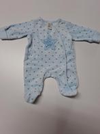 Blauwe pyjama baby maat 50, Kinderen en Baby's, Babykleding | Maat 50, Ophalen, Zo goed als nieuw