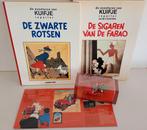 Kuifje de zwarte rotsen, de sigaren van de farao, en auto, Boeken, Ophalen of Verzenden, Herge