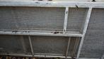 Volierepanelen met deur, Dieren en Toebehoren, Vogels | Hokken en Kooien, Ophalen of Verzenden, Gebruikt, Metaal