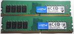 Kit 2 x 8 Gb DDR4 2133 Mhz, 2133 Mhz, DDR4, Ophalen of Verzenden, Desktop
