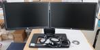 Hp monitoren (2x), Computers en Software, Monitoren, Ophalen, Hp, VGA, 3 tot 5 ms