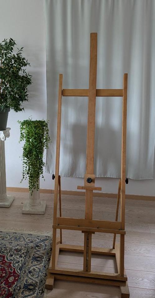 houten schildersezel, Hobby en Vrije tijd, Schilderen, Gebruikt, Ezel, Ophalen