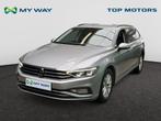 Volkswagen Passat SW AUTOMAAT*150PK*CAMERA*GPS*CARPLAY*TREKH, Automaat, Navigatiesysteem, Break, Zilver of Grijs