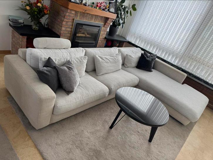 Kartell salon Korum – 3-zit + XXL lounge, Huis en Inrichting, Zetels | Complete zithoeken, Gebruikt, Stof, Ophalen