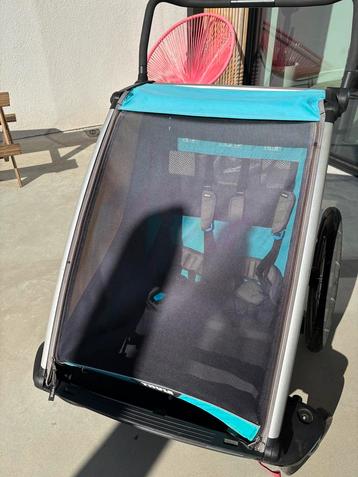 Fietskar Thule chariot lite 2, Fietsen en Brommers, Ophalen, Gebruikt