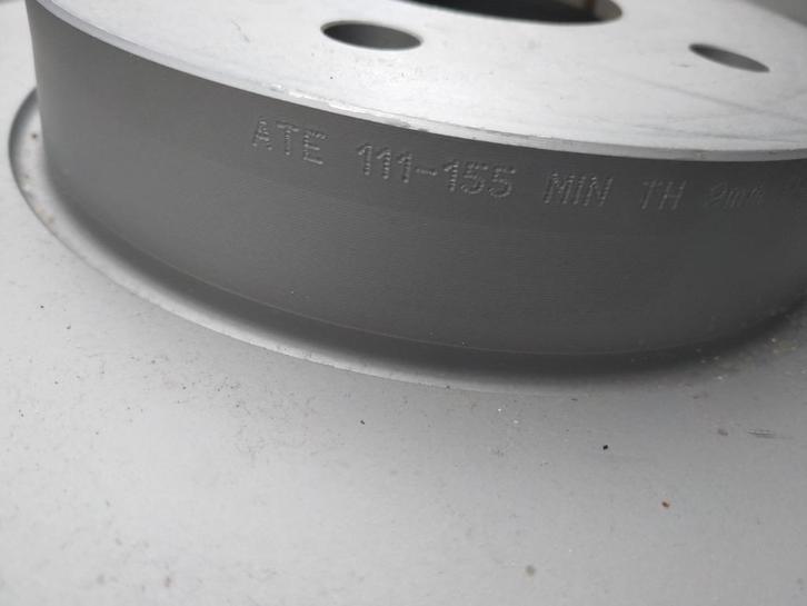 4 Disques Frein ATE Ford Focus 2004-2010 5x108 neuf, Auto-onderdelen, Remmen en Aandrijving, Ford, Nieuw, Ophalen of Verzenden
