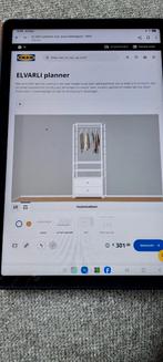 Moderne kledinghanger met schabben en schuiven., Ophalen, Zo goed als nieuw, Metaal, 200 cm of meer