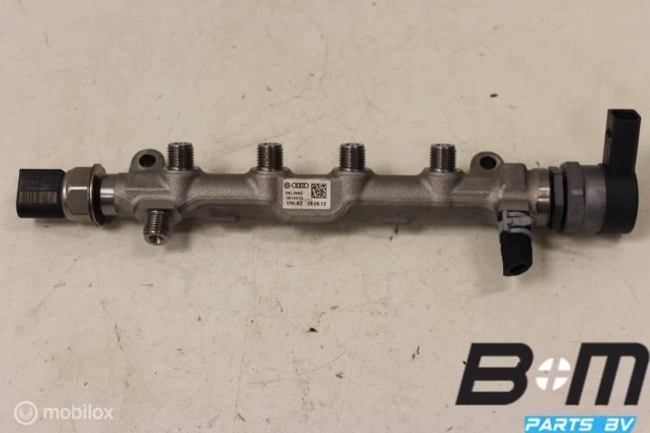 Brandstofrail +druksensor/drukregelklep VW Golf 7 04L130089D, Auto-onderdelen, Motor en Toebehoren, Gebruikt