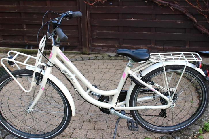 Mooie Alu 24 inch BNB meisjesfiets - 7 versn., Fietsen en Brommers, Fietsen | Meisjes, 24 inch, Handrem, Versnellingen, Ophalen