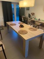 Eettafel 8 personen, Huis en Inrichting, Tafels | Eettafels, Ophalen, Gebruikt, 100 tot 150 cm, 200 cm of meer