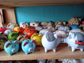 grote keuze spaarvarkens Kleine 3€ Grote 5€, Enlèvement