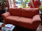 Stoffen zetel, Huis en Inrichting, Zetels | Zetels, Ophalen, Gebruikt, Tweepersoons, Rechte bank