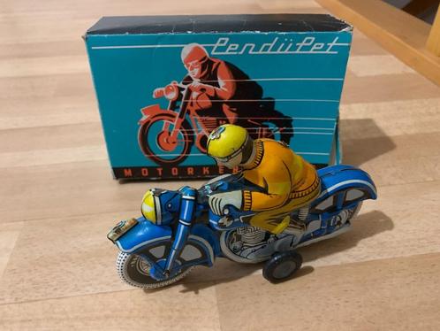 3 vintage motorcycles toys - Schylling/Clockwork/Pendupet, Antiek en Kunst, Antiek | Speelgoed, Ophalen of Verzenden