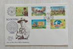 Isle of Man 1982 - FDC 75th Ann World Scouting/Baden Powell, Postzegels en Munten, Overige thema's, Verzenden, Gestempeld