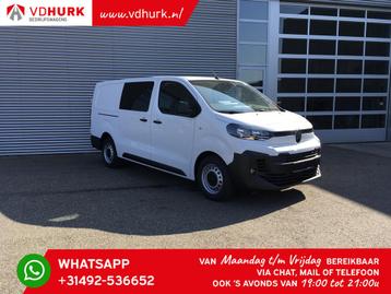 Citroën Jumpy 2.0 HDI 145 pk DC Dubbel Cabine Virtual Cockpi