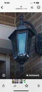 Muur lantaarn, Tuin en Terras, Buitenverlichting, Ophalen, Gebruikt, IJzer, Wandlamp