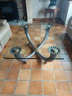 Glazen tafel, Ophalen