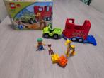 Lego duplo circustransport 10550, Kinderen en Baby's, Ophalen of Verzenden, Zo goed als nieuw, Complete set, Duplo