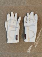 Witte wedstrijd handschoenen van Fouganza, Dieren en Toebehoren, Paardrijkleding, Kinderen, Dressuur, Overige typen, Ophalen of Verzenden