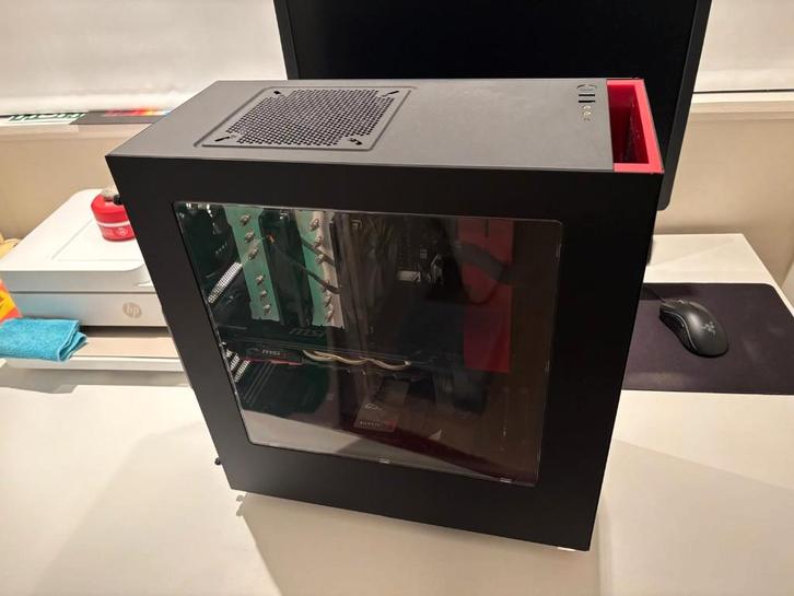 Complete Gaming Setup + Gaming Gear Zeer nette staat, Computers en Software, Desktop Pc's, Gebruikt, 4 Ghz of meer, HDD, SSD, 8 GB