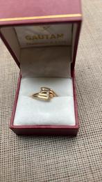 Bague en or 18 carats avec 3 diamants, Bijoux, Sacs & Beauté, Bagues, Jaune, 18 à 19, Comme neuf, Or