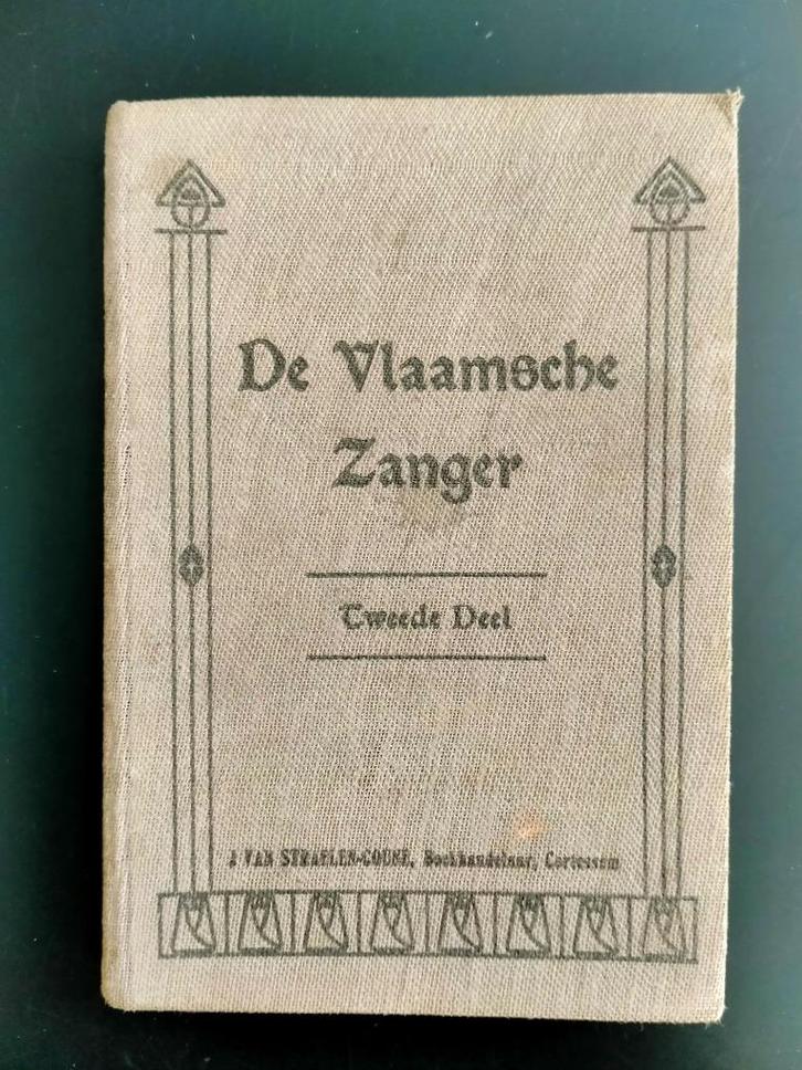 De Vlaamsche Zanger. 1912, Antiek en Kunst, Antiek | Boeken en Manuscripten, Ophalen of Verzenden